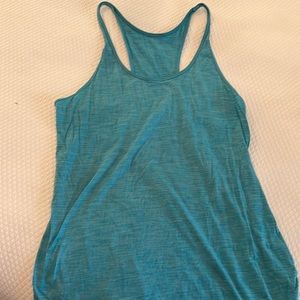 Lululemon tank top size 4 blue